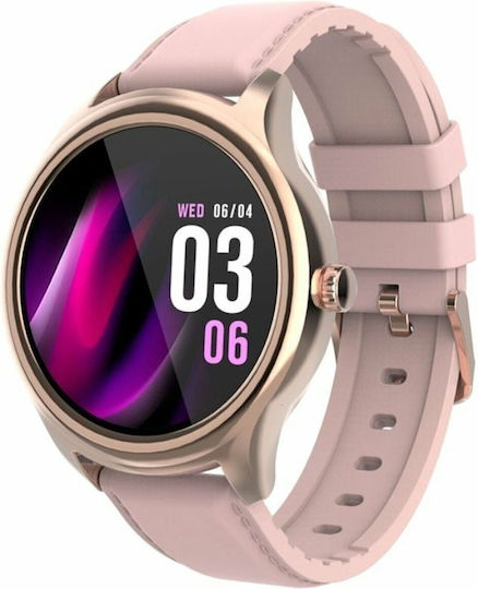 Forever ForeVive 3 SB-340 43mm Smartwatch with Heart Rate Monitor (Rose Gold)