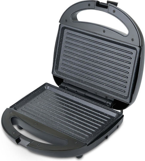 Human Τοστιέρα για 2 Τοστ 800W Inox