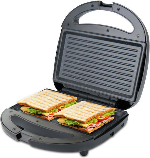 Human Τοστιέρα για 2 Τοστ 800W Inox