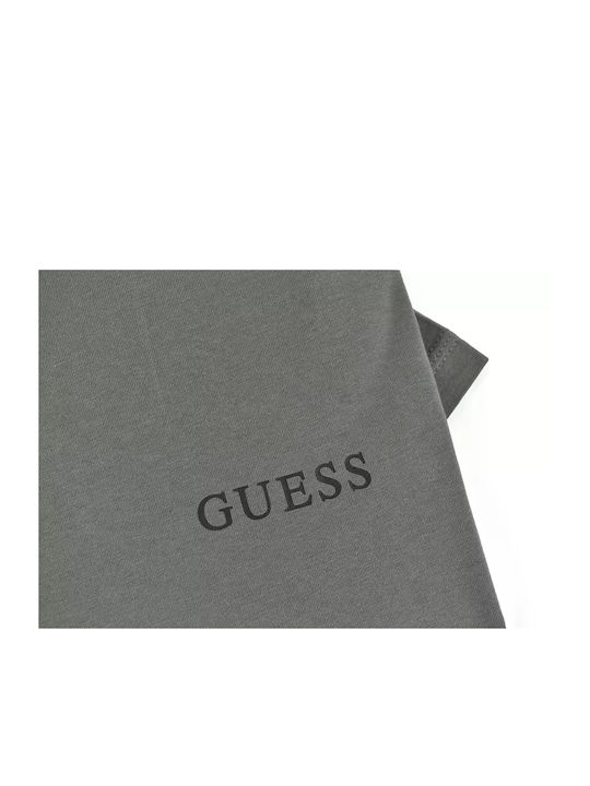 Guess Herren T-Shirt Kurzarm Anthracite, Grey