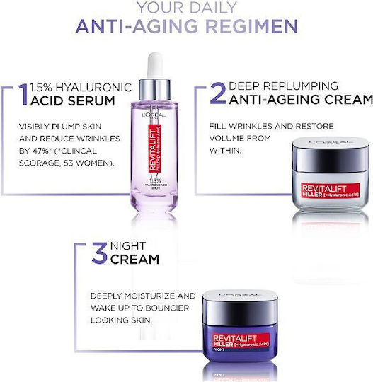 Revitalift Filler Cream Face Day 50ml