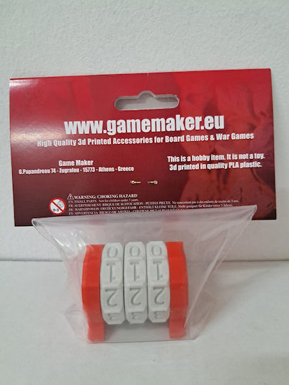 Gamemaker Generic 3d Counter Life Score More 3-digit Red