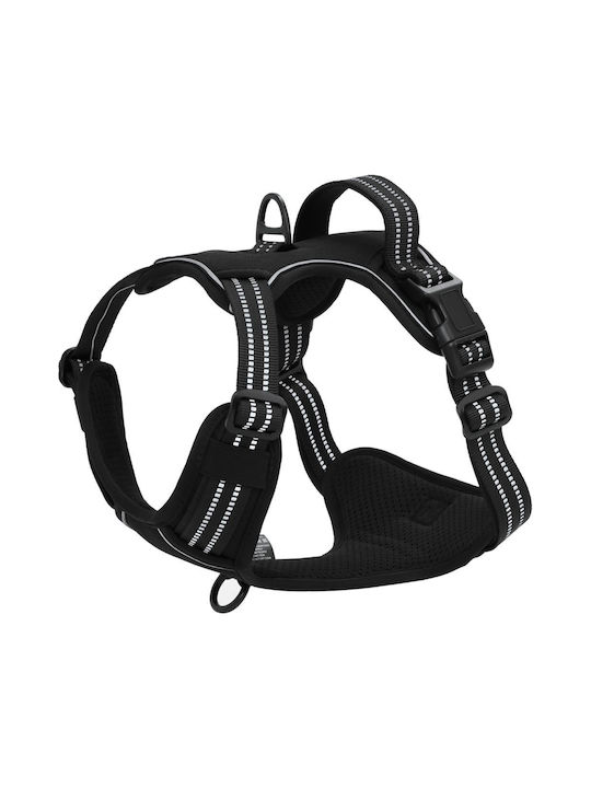 vidaXL Hundegeschirr Schwarz Mittel 4013385