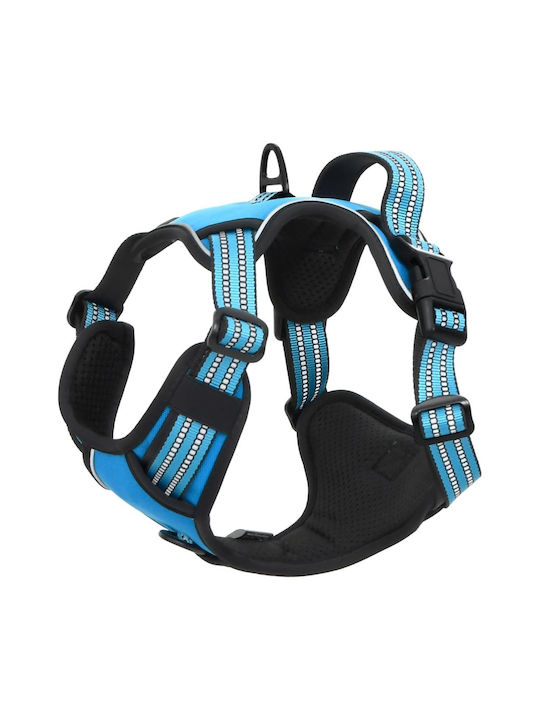 vidaXL Dog Harness Blue Large 4013391