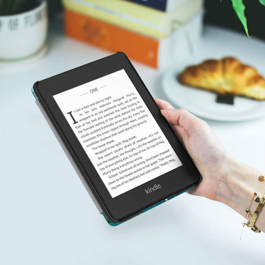 Tech-Protect Smartcase Флип Капак Черен (Kindle Paperwhite 5/Signature Edition 11-то поколение 2021 (6.8"))