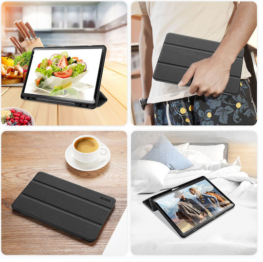 Dux Ducis Toby Flip Cover Blacη (Galaxy Tab A9+ / Galaxy Tab A11+)