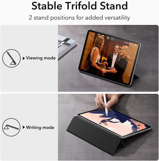 ESR Rebound Magnetic Flip Cover Black (iPad 2022 10.9'')