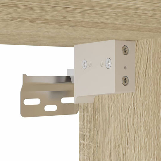 Set Dulapuri de Bucătărie Suspendate & de Podea Cafea 140x46x141.5buc