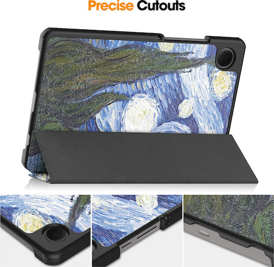 Techsuit Foldpro Flip Cover Μπλε (Galaxy Tab A9 / Galaxy Tab A11)
