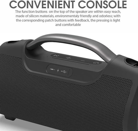 Sonic Gear STUDIOBEATS Ηχείο Bluetooth 120W με Διάρκεια Μπαταρίας έως 10 ώρες Μαύρο