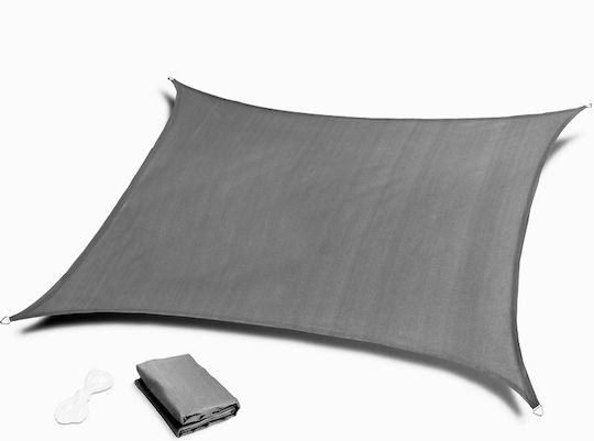 Modernhome Square Shade Sail Gray 4x4m