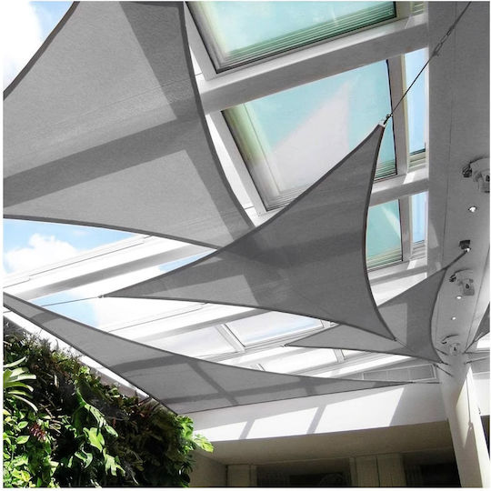 Modernhome Τρίγωνο Δίχτυ / Πανί Σκίασης Γκρι 4x4x2m
