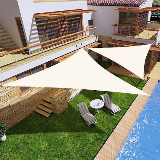 Modernhome Sonnensegel Beige 4x4m