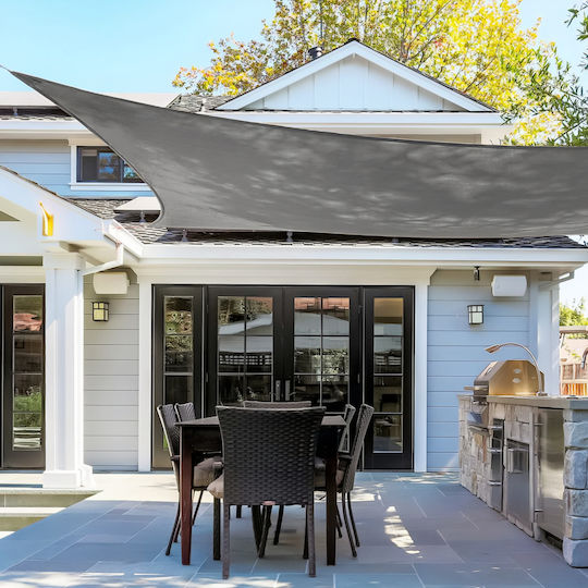 Modernhome Platz Sonnensegel Gray 5x5m