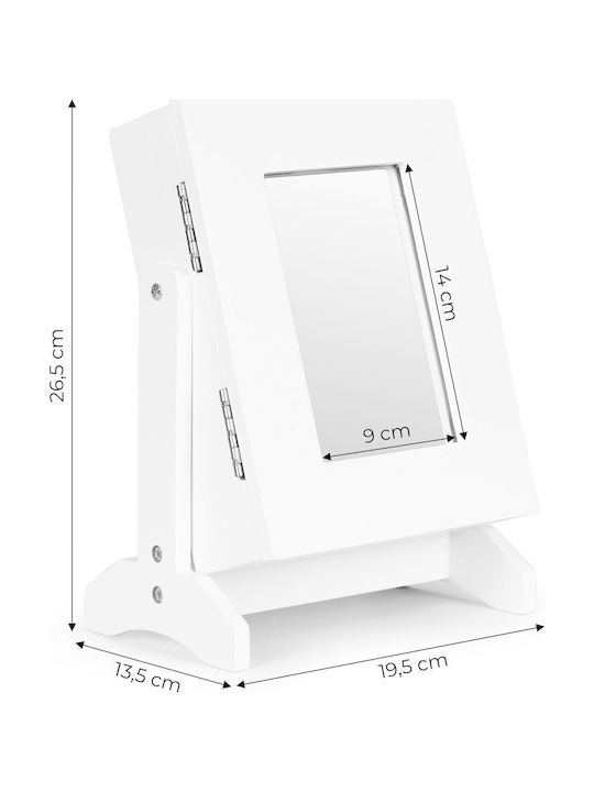Cutie Organizator Bijuterii cu Oglindă Modernhome
