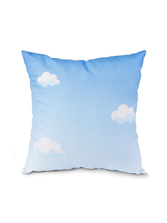 Darymex Rundes Kinder Wurfkissen Blau 40cm