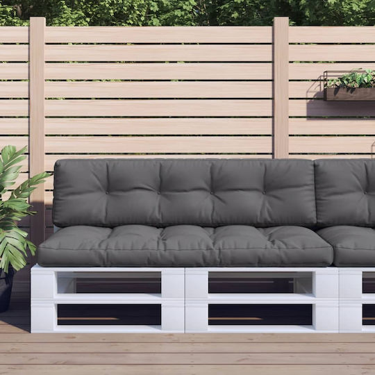 vidaXL Pallet Sofa Anthracite 2 Pieces vidaXL Pallet Sofa Anthracite 2 Pieces