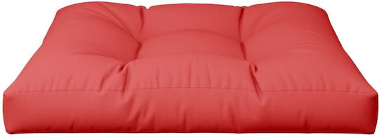 vidaXL Wasserdichtes Sofa-Kissen Palette Rote 80x80cm