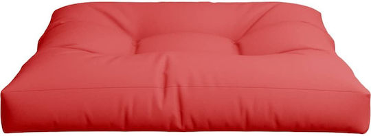 vidaXL Wasserdichtes Sofa-Kissen Palette Rote 80x80cm
