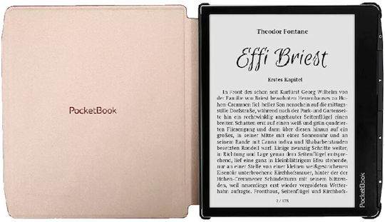 Pocketbook Flip Cover Shell Brown (PocketBook Era)