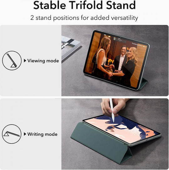 ESR Rebound Magnetic Flip Cover Forest Green (iPad 2022 10.9'')