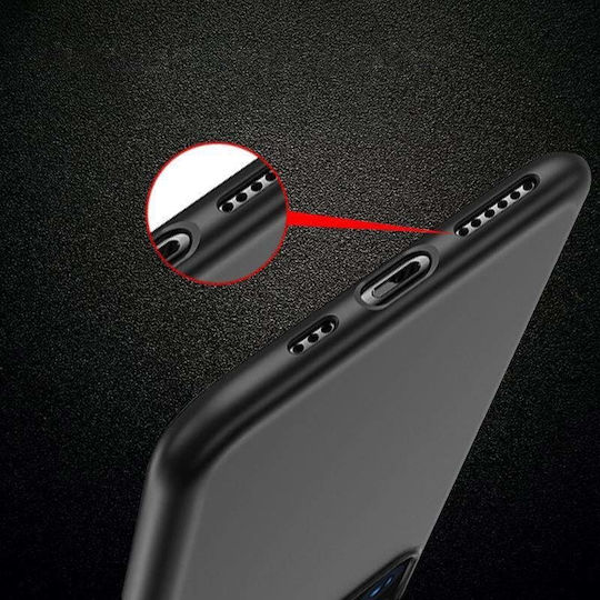 Hurtel Flexible Umschlag Rückseite Silikon Schwarz (Google Pixel 6 Pro)