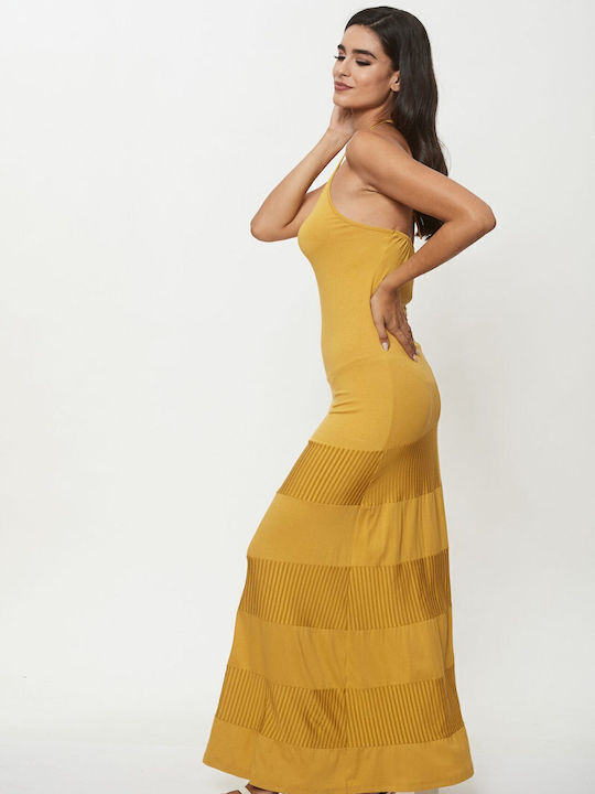 Summer Maxi Dress Yellow
