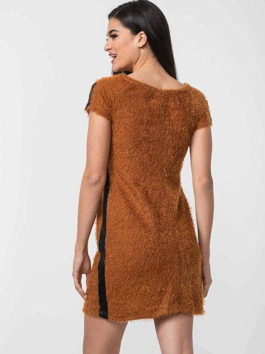 Rochie Mini Canelă
