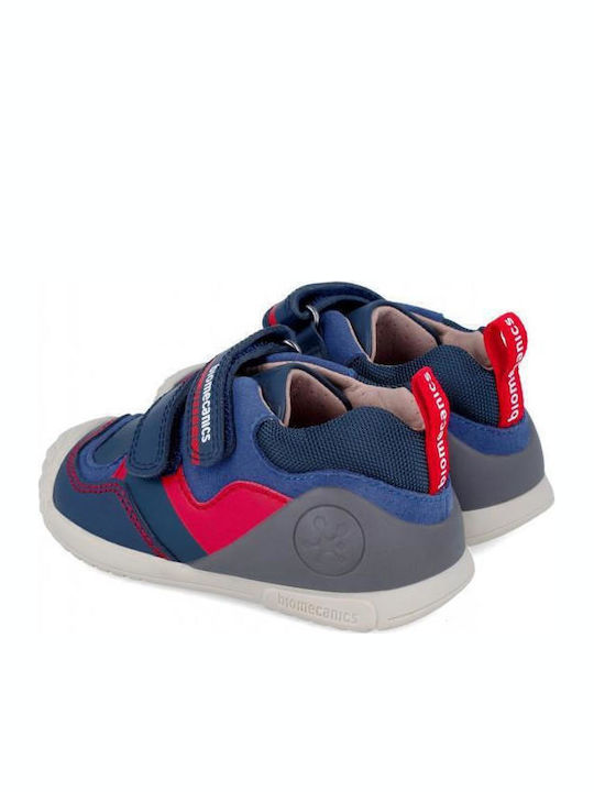 Kids Sneakers Anatomic with Scratch Blue