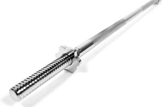 Zipro Ίσια Μπάρα Φ28mm 6.2kg Μήκους 120cm με Κολάρα Ασφαλείας