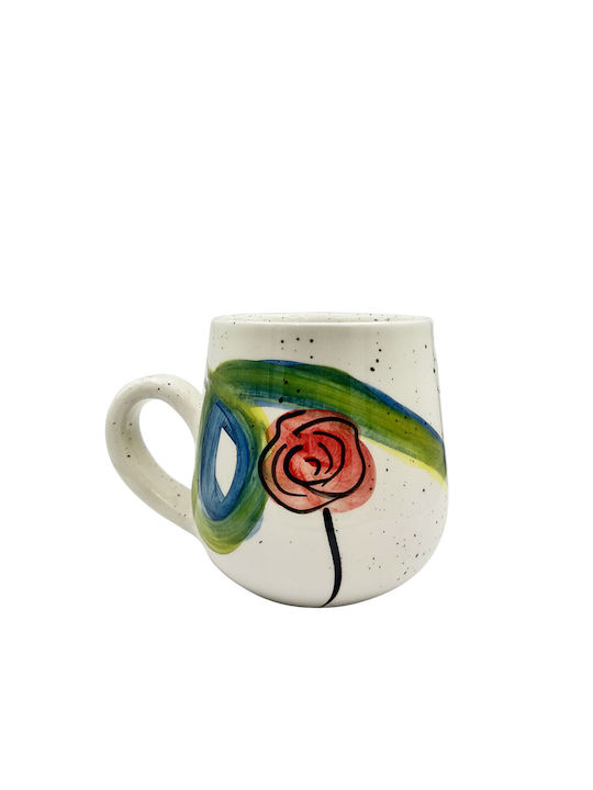 Floralius Cană Ceramică Multicoloră 1buc