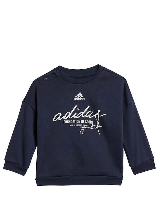 Adidas Kids Sweatpants Set Blue I Bluv