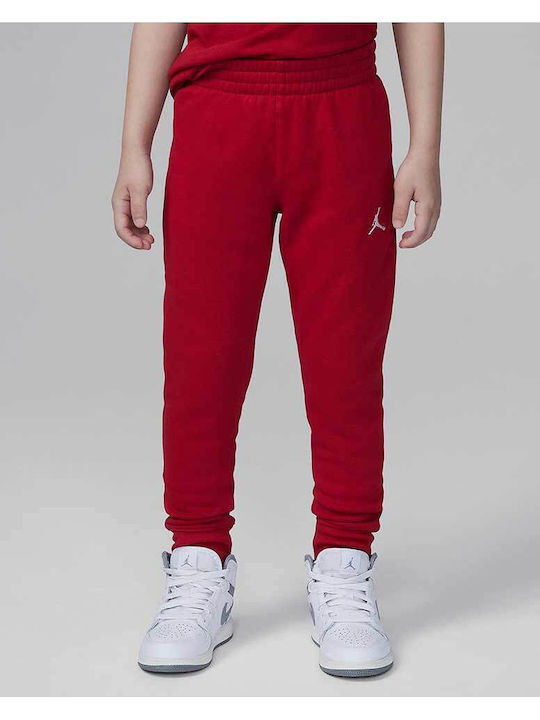 Kids Sweatpants Set Red 2pcs Jumpman