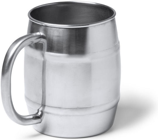Koupakoupa Κούπα Μεταλλική Ασημί 500ml 5210212297234