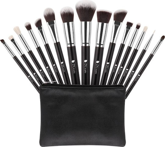 DUcare Set Mit Make-up Pinsel Aus Synthetischer Borste 15 Stück