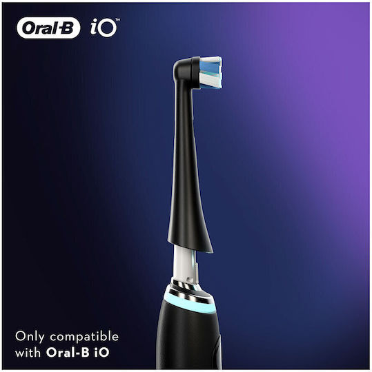 Oral-B iO Ultimate Clean Rezerve Capete Pentru Periuță de Dinți Electrică Black 4 Bucăți