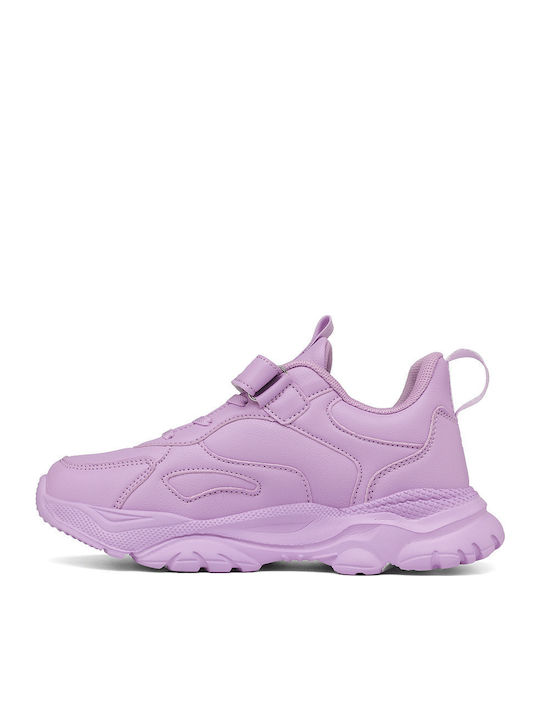 Memory Motion Παιδικά Sneakers με Σκρατς Μωβ