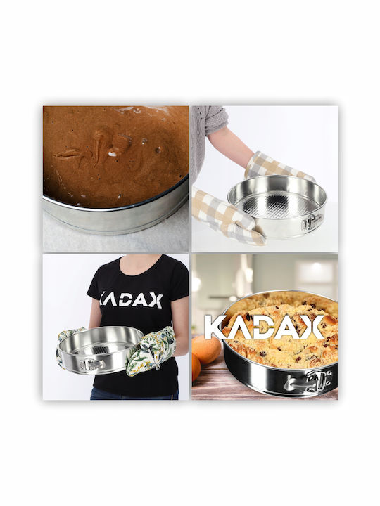 Kadax Formă de Patiserie pentru Chec Rotund cu Bază Detașabilă 1buc
