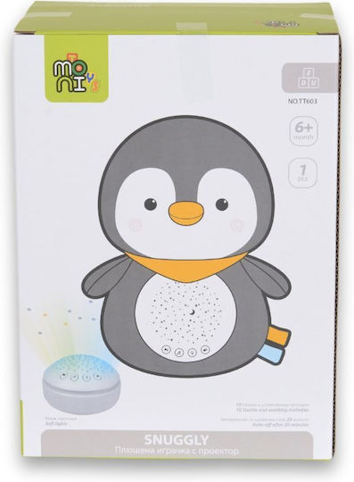 Moni Snuggly Penguin Baby Sleep Comforter Fabric With Lights and Sounds for 6+ Months