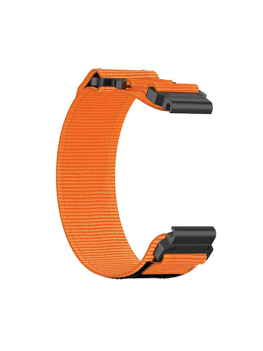 Strap Orange (Fenix 5 / 5 Plus / 6 / 6 Pro / 7 / 7 Pro / 8 (47mm)) Strap Orange (Fenix 5 / 5 Plus / 6 / 6 Pro / 7 / 7 Pro / 8 (47mm))