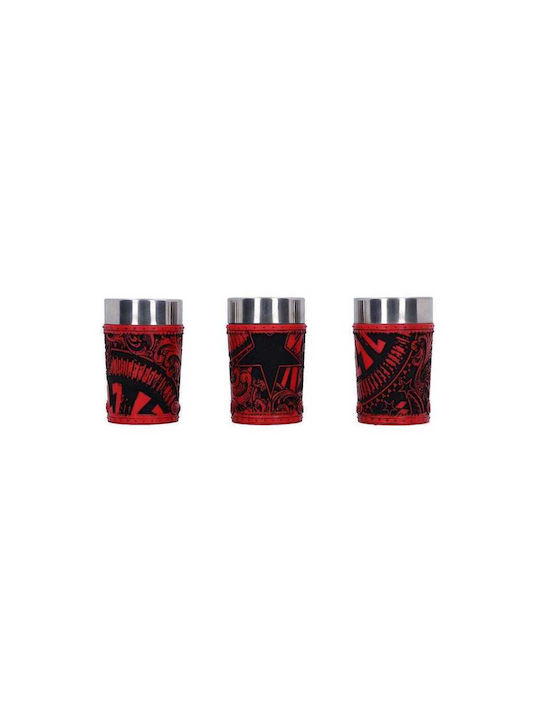 Nemesis Now Σφηνοπότηρα από Γυαλί 50ml 3τμχ