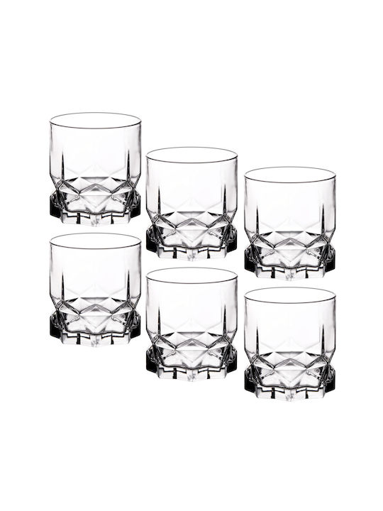 Kadax Set Gläser Cocktail/Trinken / Wasser aus Glas 325ml 6Stück