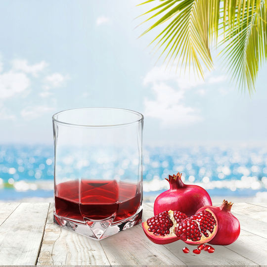 Kadax Σετ Ποτήρια Ουίσκι / Κονιάκ / Brandy Γυάλινα 320ml 6τμχ
