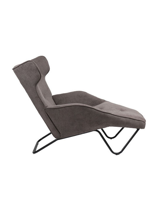 Totely Armchair Gray 74.5x122x90cm