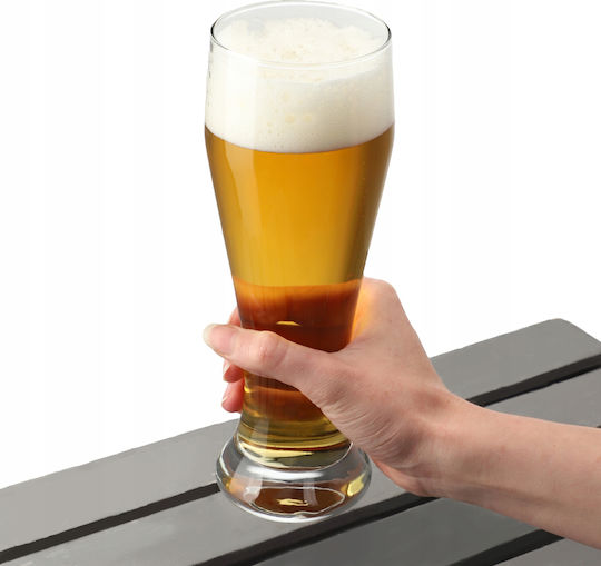 Kadax Set of Glasses Beer, μπίρας / Water made of Glass 665ml 4pcs