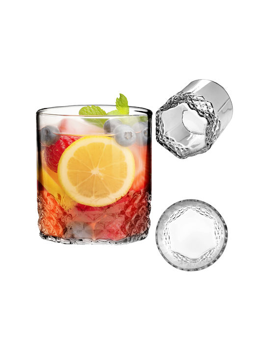 Kadax Set Gläser Whiskey / Wasser / Cocktail/Trinken aus Glas 330ml 12Stück