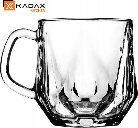 Kadax Becher Glas Transparent 300ml