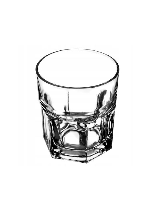 Kadax Pahar Whiskey / Cocteiluri din Sticlă în Culoarea Portocaliu 290ml