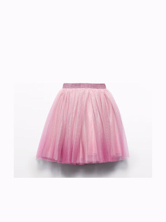 Kids' Tulle Skirt Pink