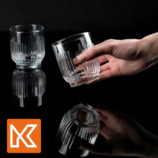 Kadax Σετ Ποτήρια Νερού Γυάλινα 330ml 6τμχ